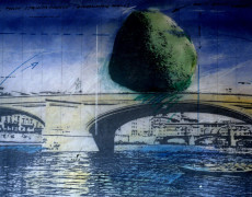 Installazione Urbana Mobile-1983 Ponte S. Trinita, Firenze